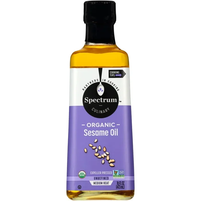 Spectrum Naturals Expeller Pressed Sesame Oil
