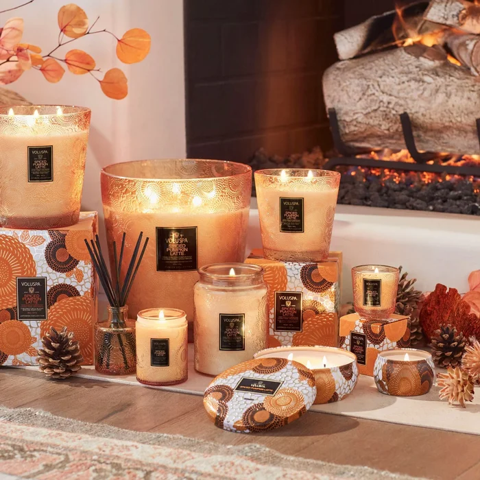 Spiced Pumpkin Candles