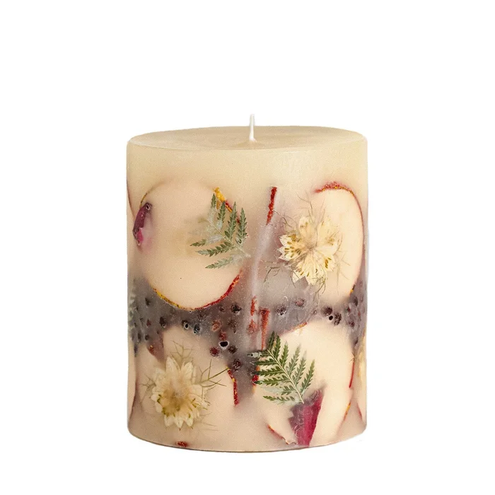 SPICY APPLE MEDIUM ROUND BOTANICAL CANDLE