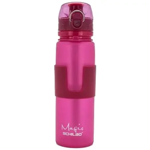 Sport Bottle – Purple Silicone W/Lid & Clip