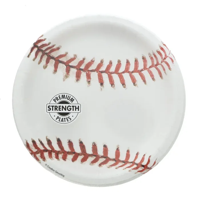 Sports Fanatic Baseball Dessert Plates