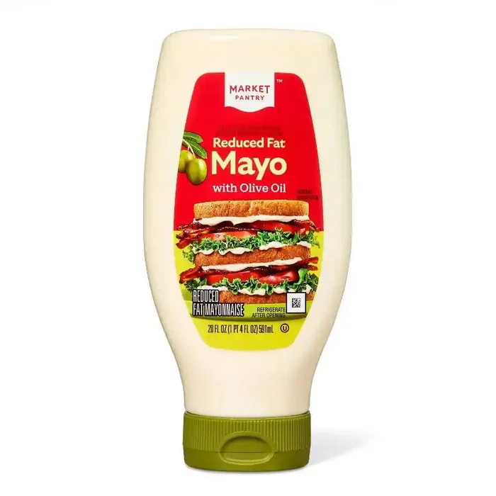 Squeeze Reduced Fat Mayonnaise with Olive Oil – 20oz – Market Pantry™