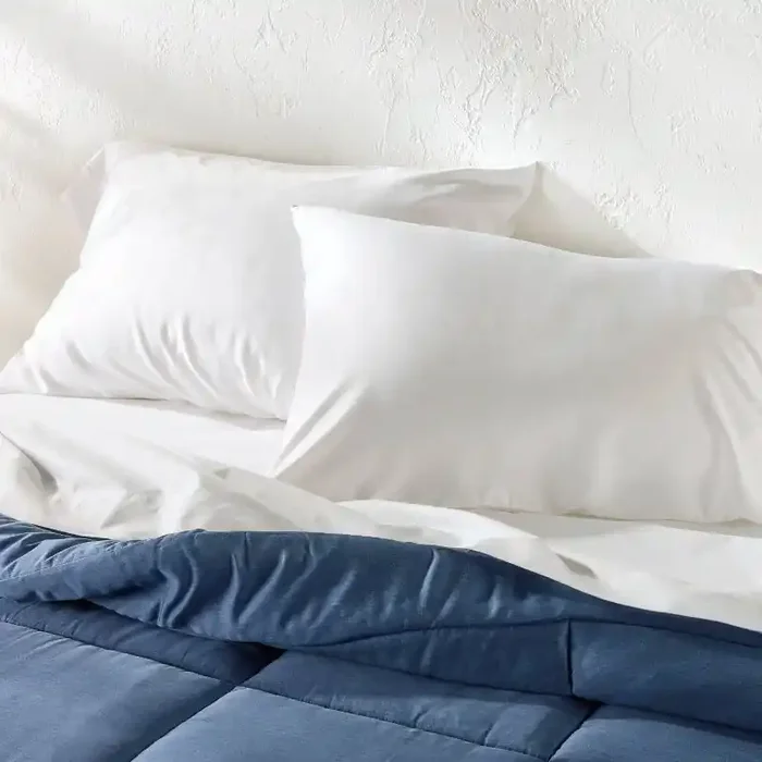 Standard 400 Thread Count Rayon from Bamboo Pillowcases White – Casaluna™