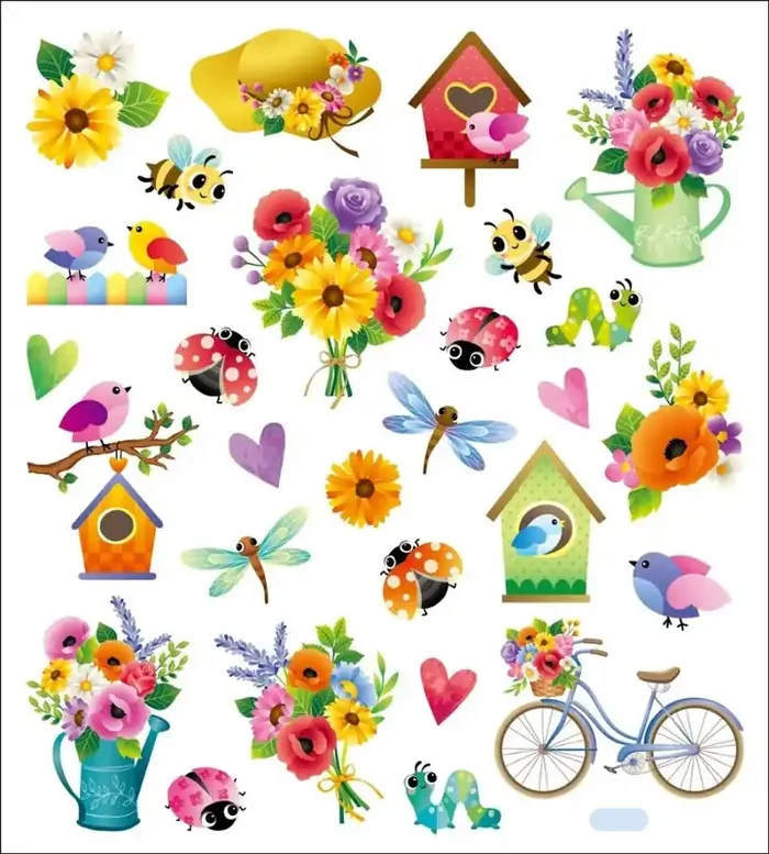 Stickerking Spring Themed Stickers | Wide Goods Boutique