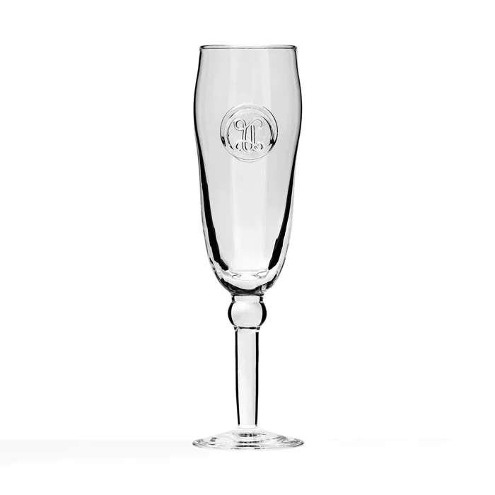 STUCKER/HUGHES: “H” LEGADO CHAMPAGNE FLUTE