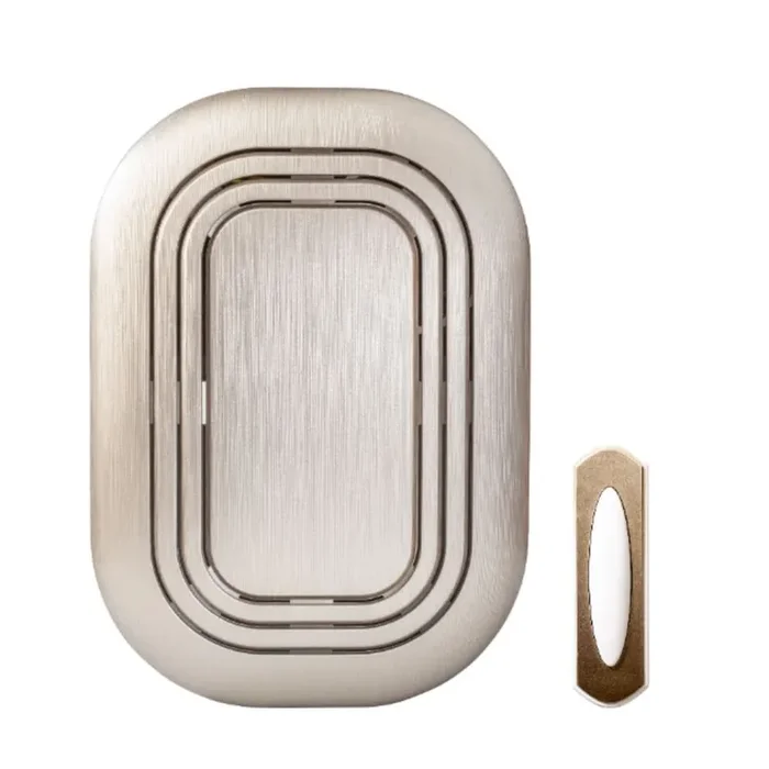 Style Selections Satin Nickel Wireless Doorbell Chime