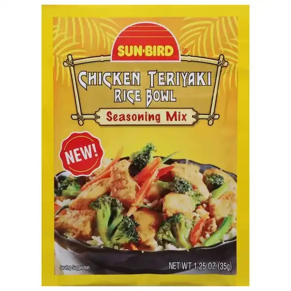 Sun-Bird, Seasoning Mix, Chicken Teriyaki Rice Bowl
