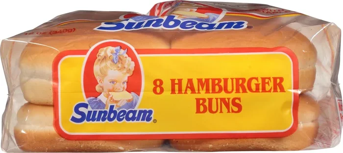 Sunbeam Enriched Hamburger Buns 8 ea