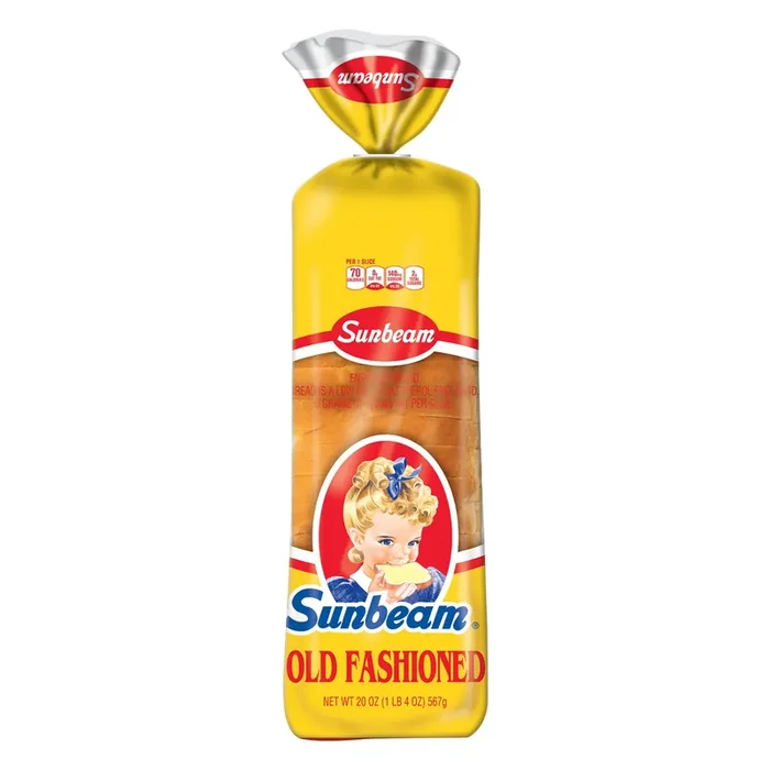 Sunbeam Old Fashioned Enriched Bread 20 oz. Loaf