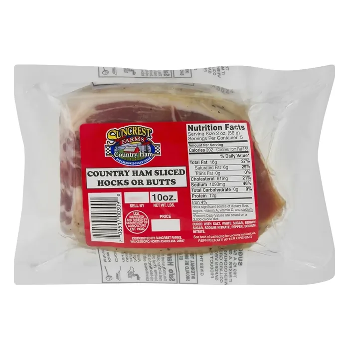 Suncrest Farms Contry Ham Sliced Hock