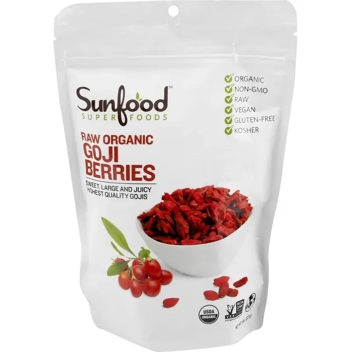 Sunfood Superfoods Raw Organic Goji Berries