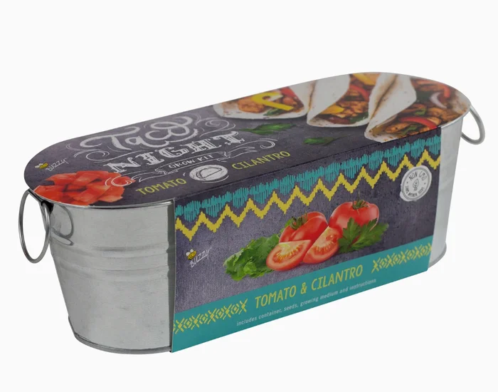 Taco Night Galvanized Windowsill Kit