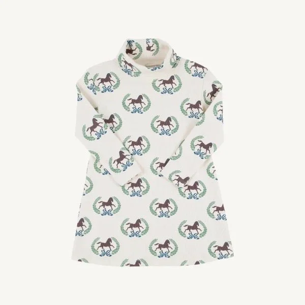 Tatum’s Turtleneck Dress – Highland Horses