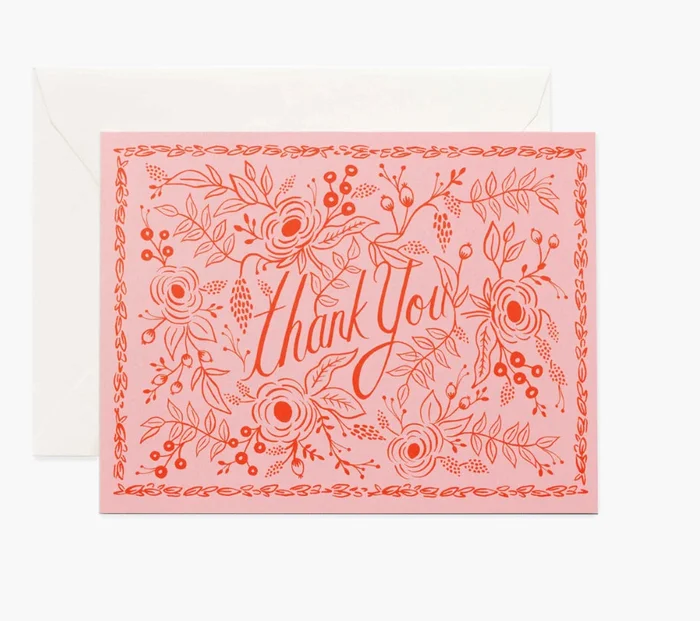Thank You Card