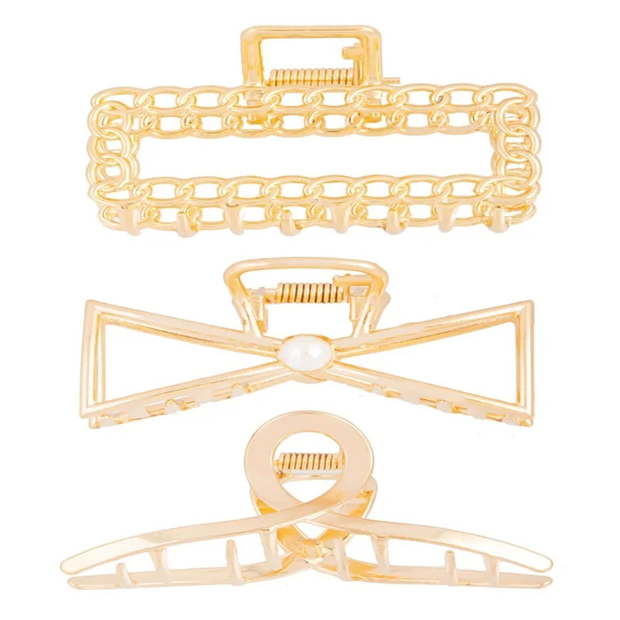The Perfect Hair Clip – Gold