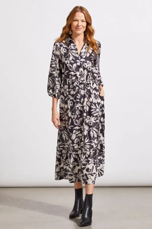 Tribal Floral Dress-1849O-3973