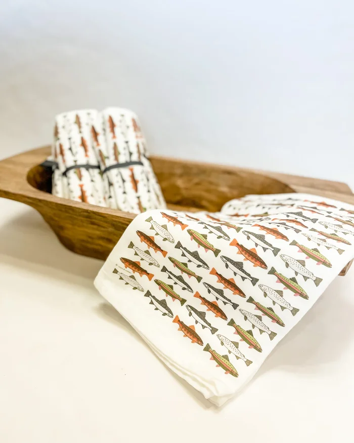 TROUT HAND TOWEL
