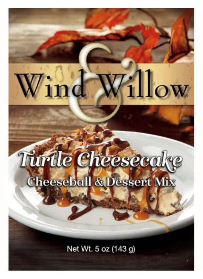 Turtle Cheesecake Cheeseball & Dessert Mix