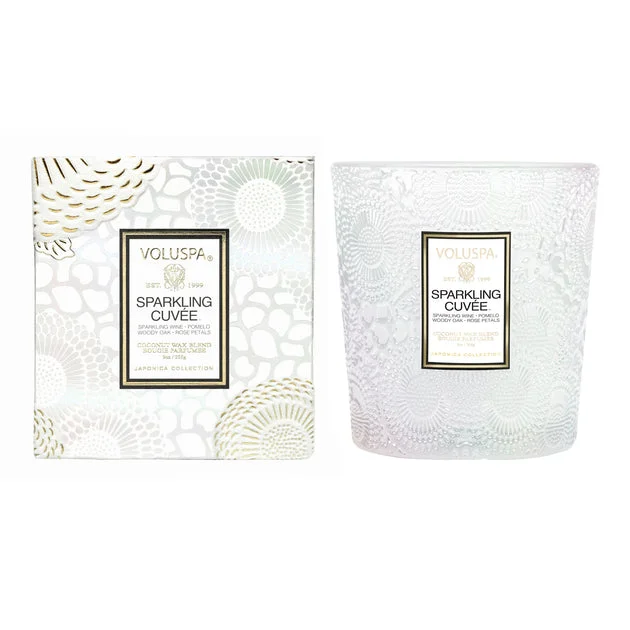Voluspa Sparkling Cuvee Classic Boxed Candle