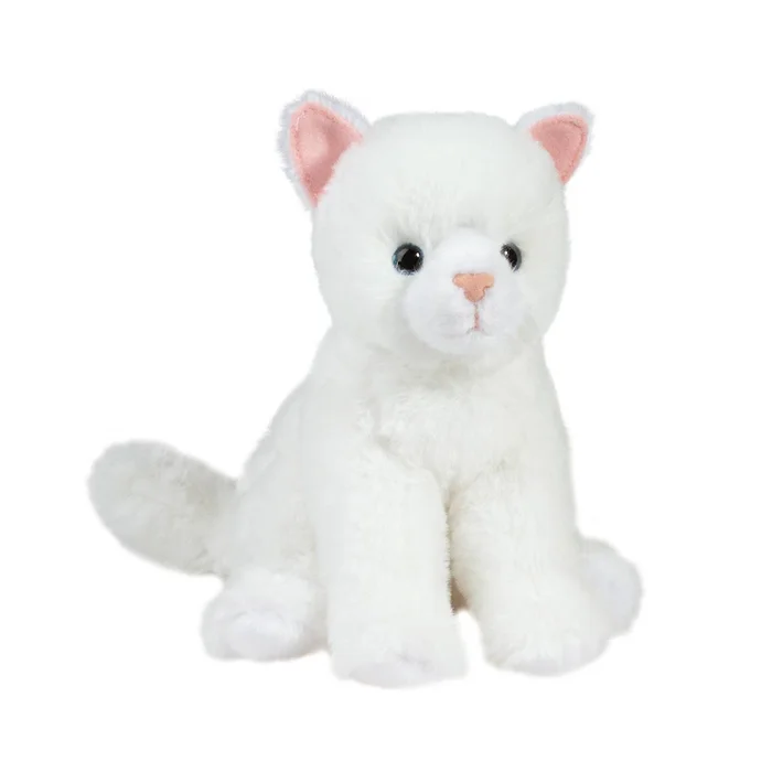 WHITE CAT STUFFED ANIMAL