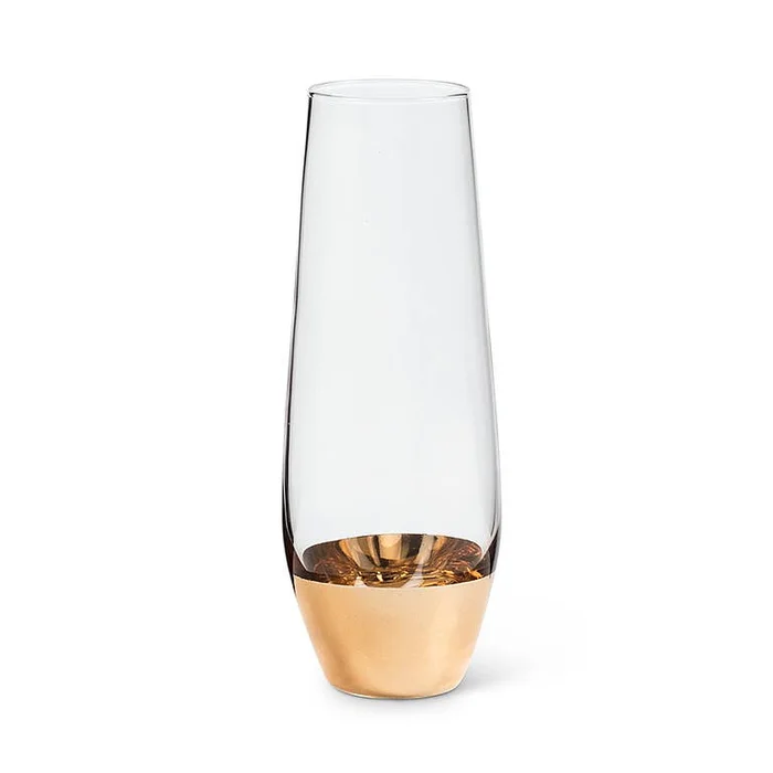 Wide Band Stemless Flute-6″H(9oz) Cartier