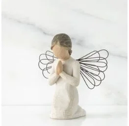 Willow Tree Figurines-Angel Of Prayer