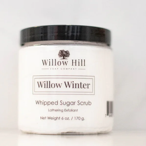 Winter Willow Whipped Sugar Scrub-6 oz
