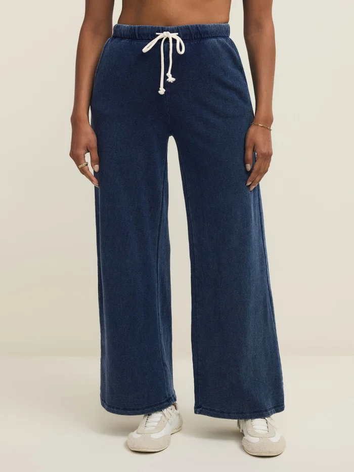 Z Supply Hunter Knit Denim Pant – Indigo