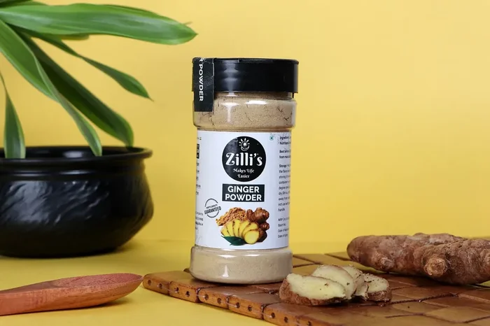 Zilli‘s Ginger Powder (100g*2=200g) For Cooking & Baking, Everyday Use, Vegan