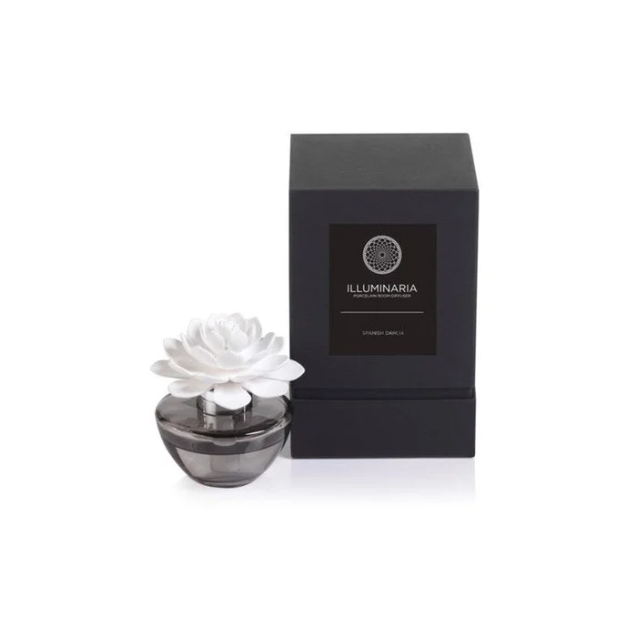 Zodax Illuminaria Porcelain Diffuser-Spanish Dahlia